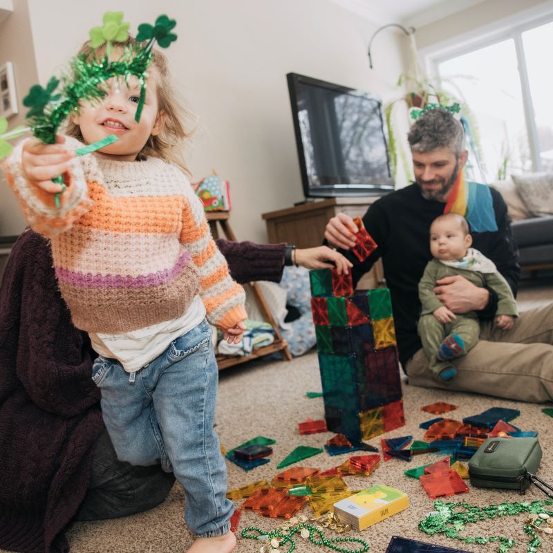 Be prepared to treat your kids' minor injuries and keep having fun this St. Patrick's Day