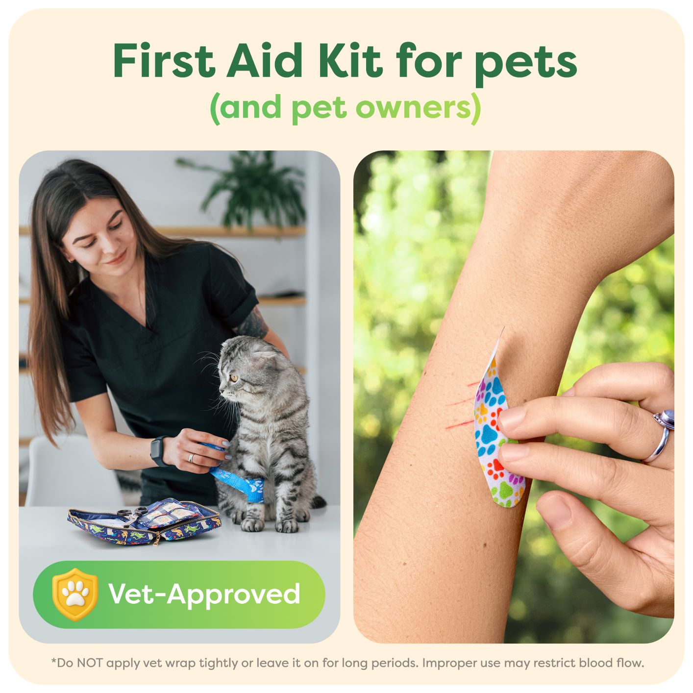 Pet First Aid Kit Cats (99 pcs)