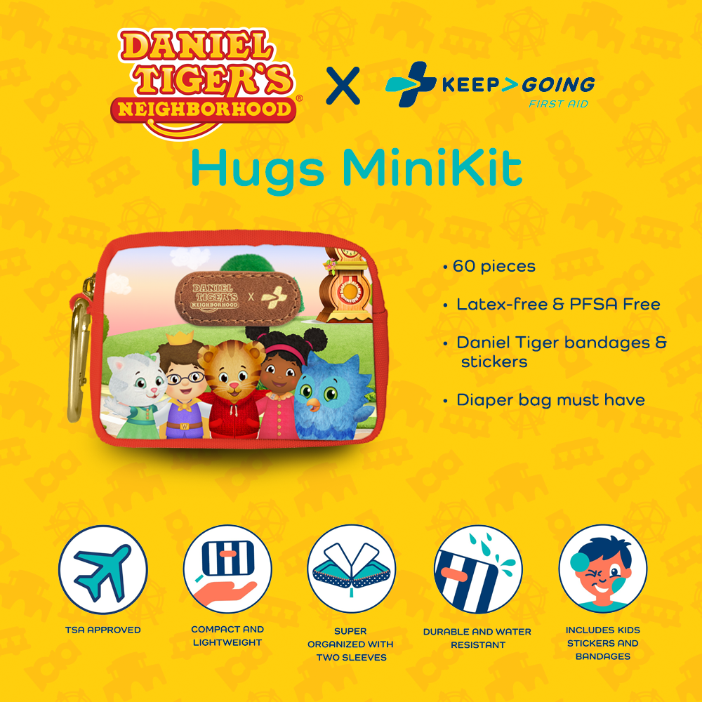 Daniel Tiger First Aid MiniKit (60 pcs) - Hugs