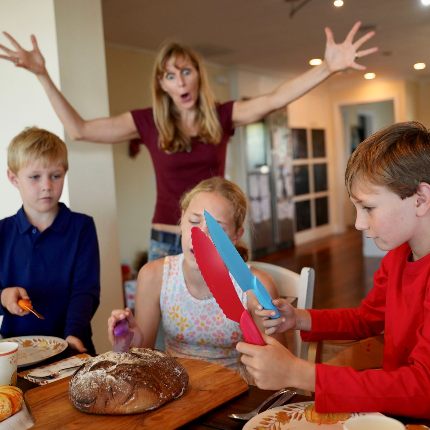 When holiday chaos hits (and the knives come out)