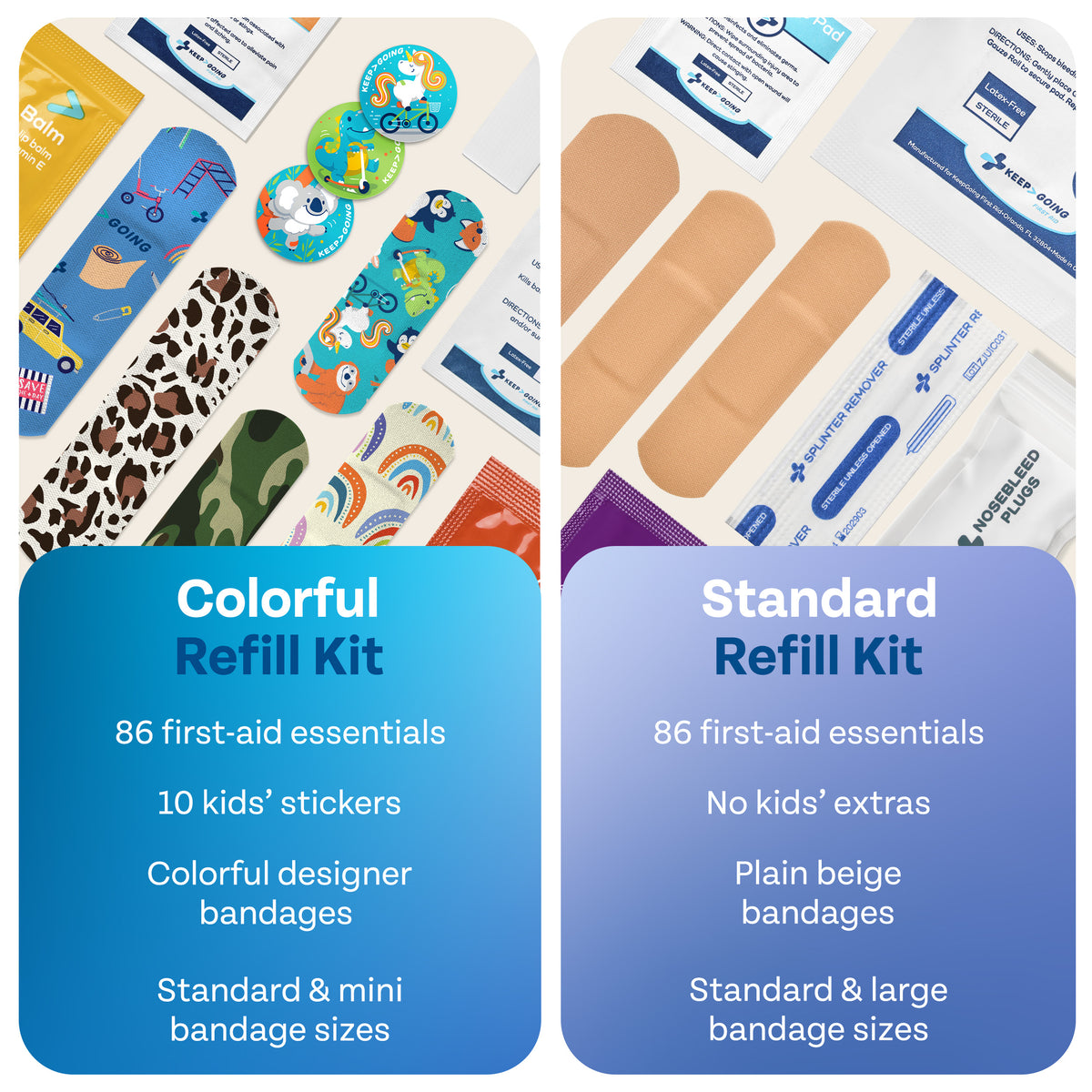 Colorful Refill (86 Pieces)