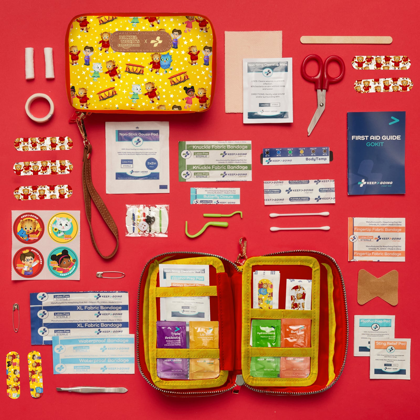 Daniel Tiger First Aid GoKit (130 pcs) - Playdate