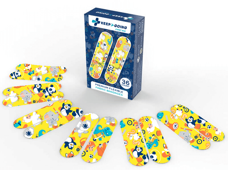 Flex-Fabric Bandages (36 Count)