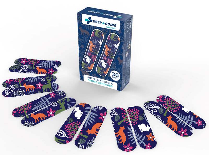 Flex-Fabric Bandages (36 Count)