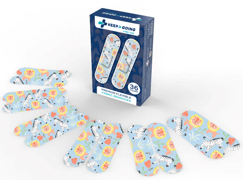 Flex-Fabric Bandages (36 Count)