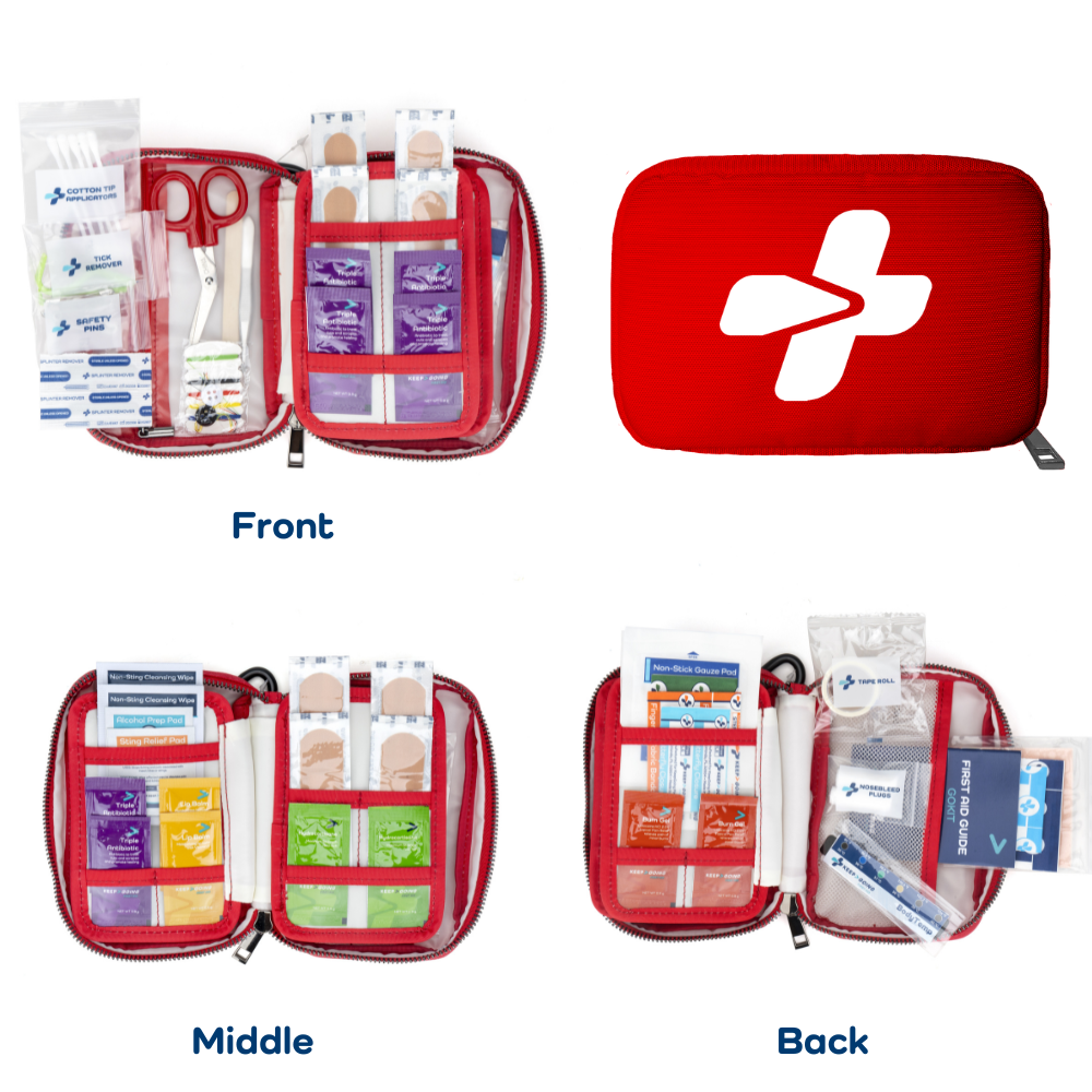 Gokit R First Aid Red GoKit (130 pcs) - KEEP>GOING First Aid