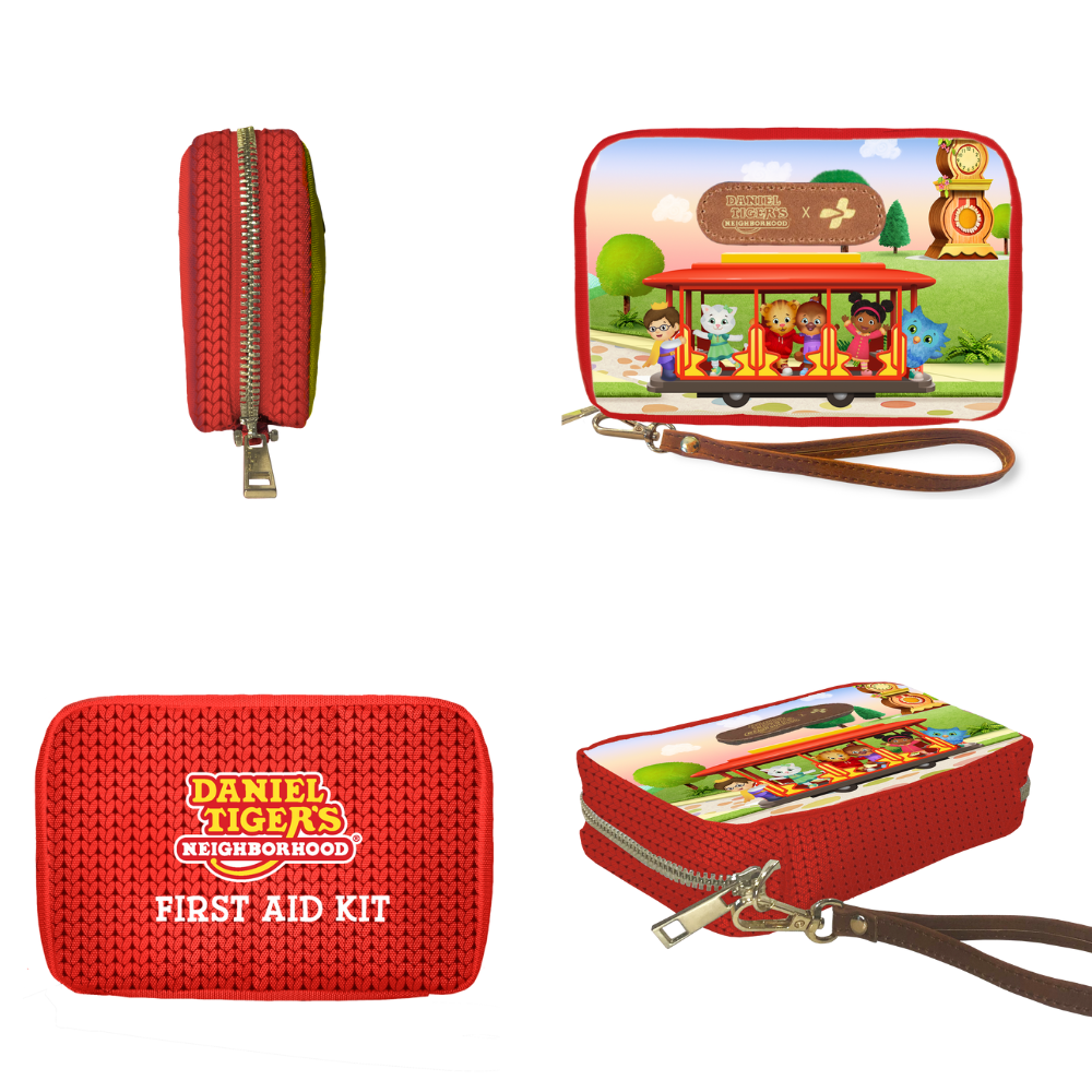 Daniel Tiger First Aid GoKit (130 pcs) - Trolley Ride