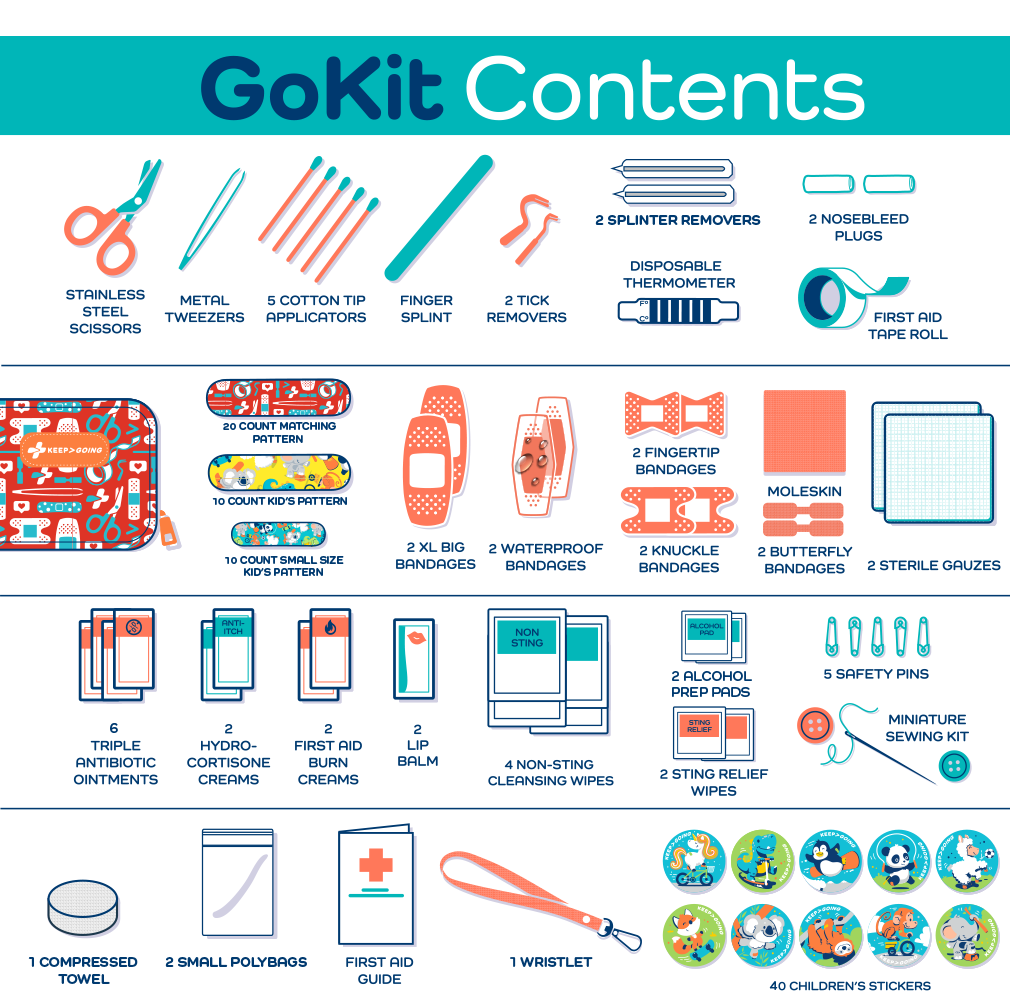 First Aid GoKit (130 PCS)