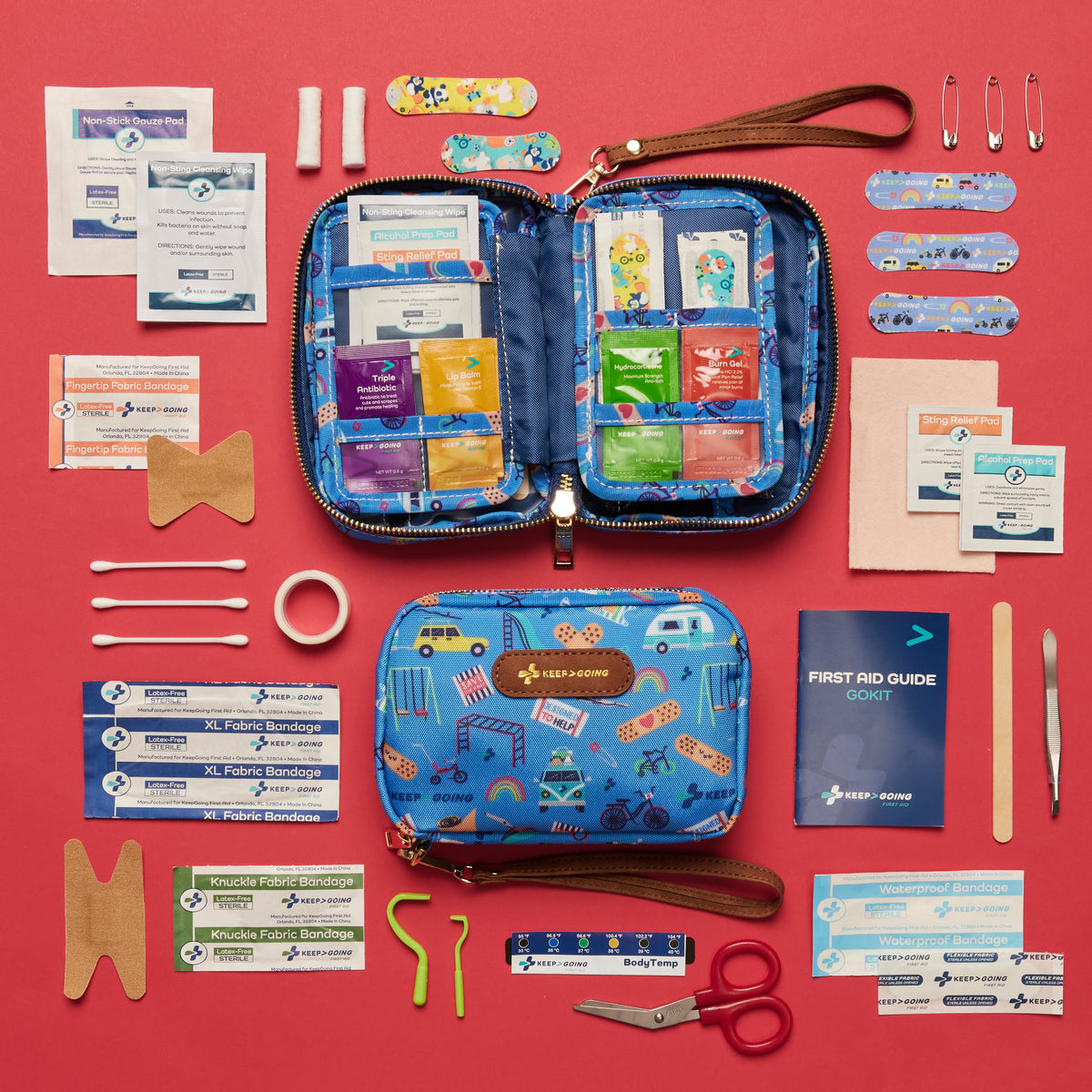 Bug-Out Bag w/ Medical Kit, Responder Go-Bag Kit