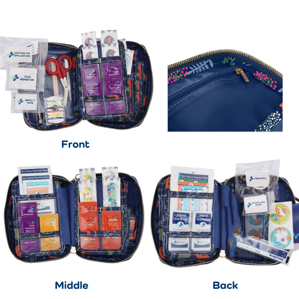 First Aid Woodland GoKit (130 PCS) - KEEP>GOING First Aid