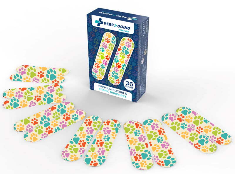 Flex-Fabric Bandages (36 Count)