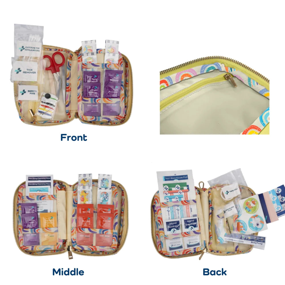 First Aid Sunny Rainbow GoKit (130 pcs) - KEEP>GOING First Aid