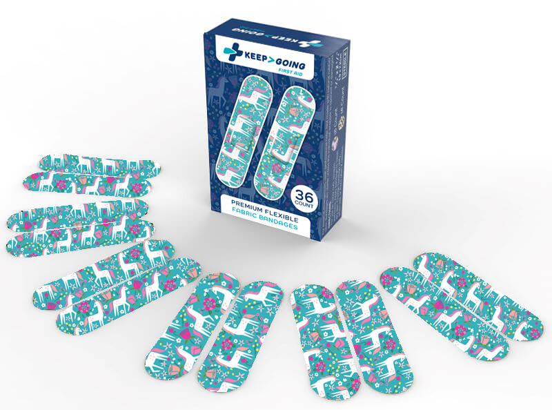 Flex-Fabric Bandages (36 Count)