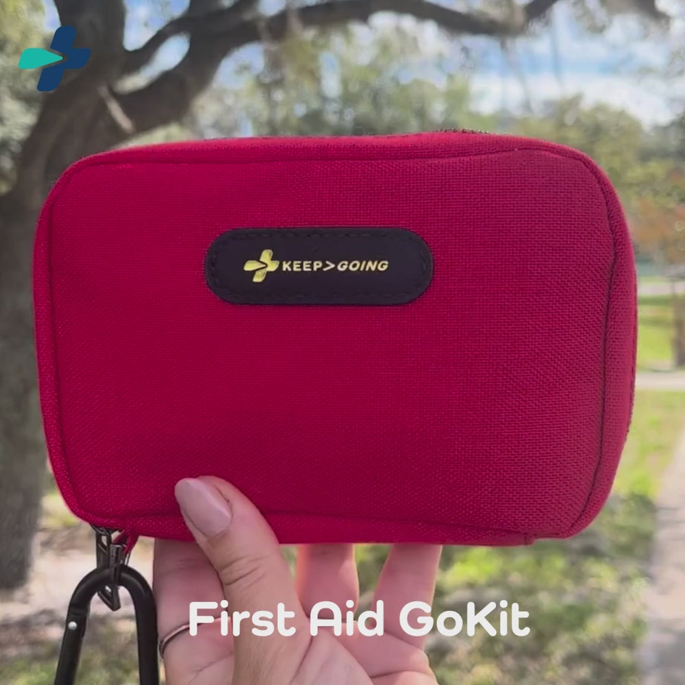 First Aid Red GoKit (130 pcs) - KEEP>GOING First Aid
