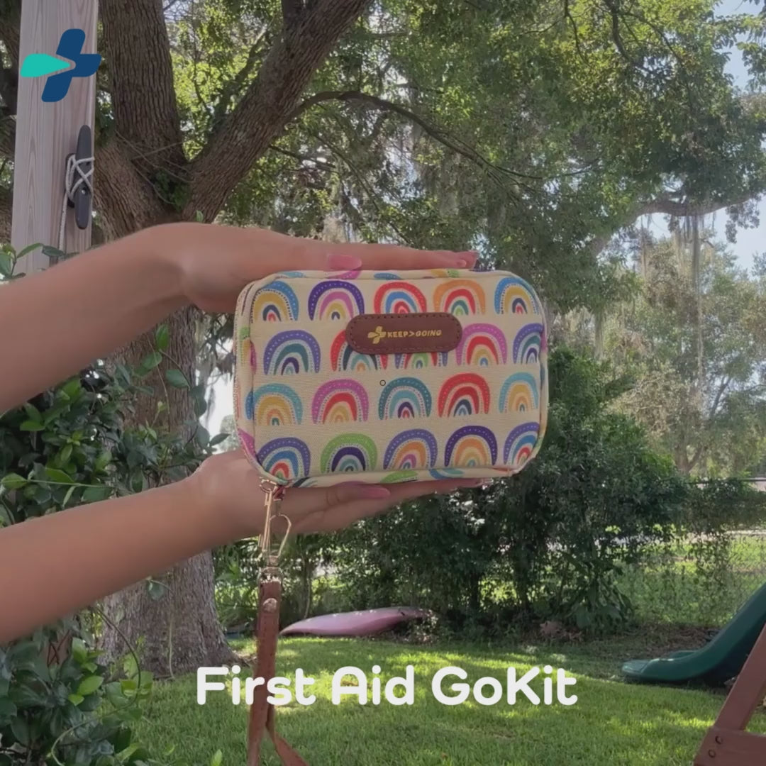 First Aid Sunny Rainbow GoKit (130 pcs) - KEEP>GOING First Aid
