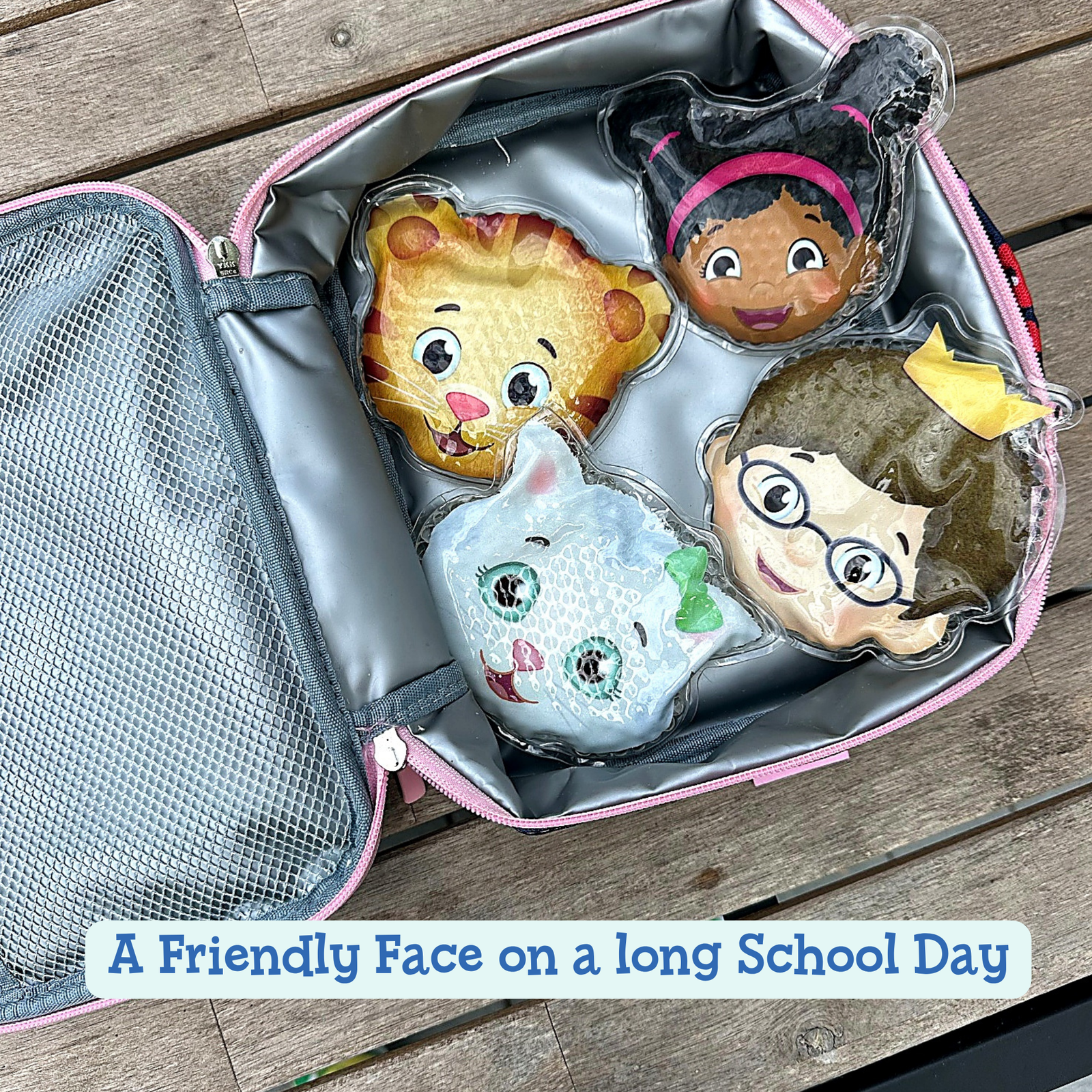 Daniel Tiger Comfort Ice Packs (4 Pack) - Friendly Faces