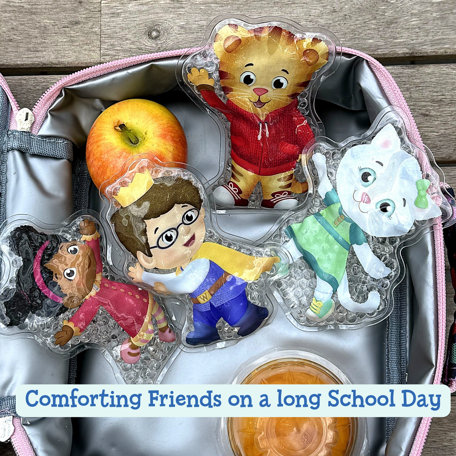 Daniel Tiger Comfort Ice Packs (4 Pack) - Friends