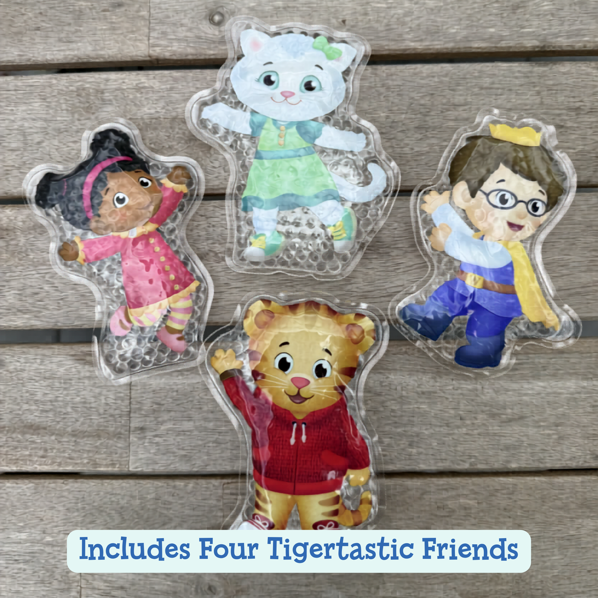 Daniel Tiger Comfort Ice Packs (4 Pack) - Friends