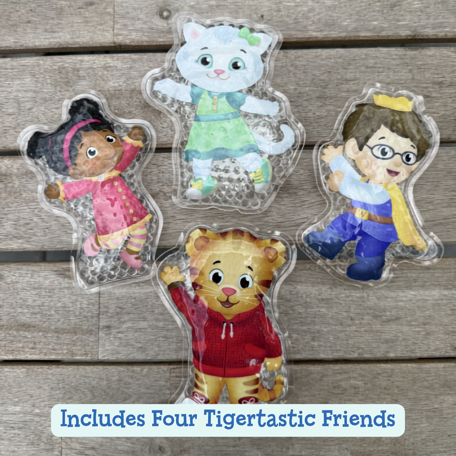 Daniel Tiger Comfort Ice Packs (4 Pack) - Friends